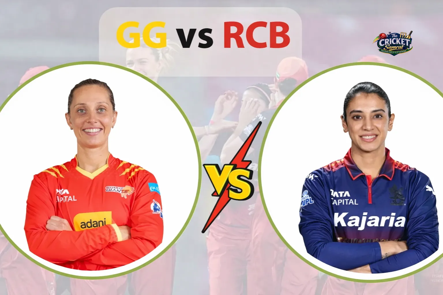 RCB vs GG WPL 2026 Scorecard